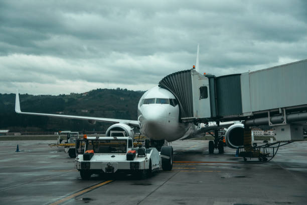 istock Airplane at airport 911836856