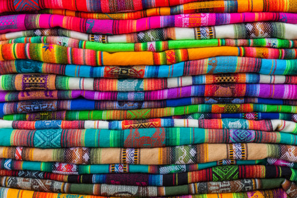 istock national patterns of Bolivia 911843684