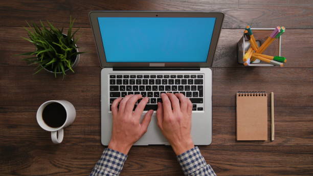 istock A Man's Hands Typing on the Laptop 911852140