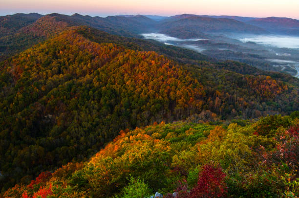 Autumn Sunrise From the Pinnacle