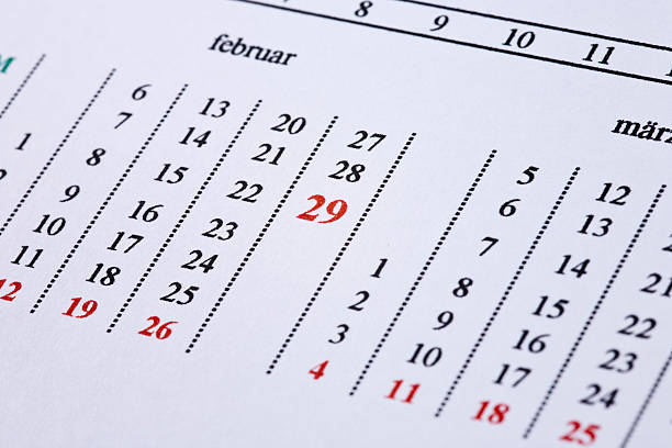 Calendario - foto de stock