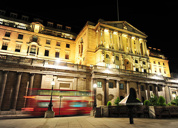 istock Bank of England at night. 91188851