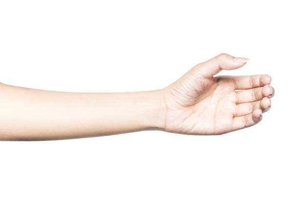 istock hand holding something like a bottle or can 911910512