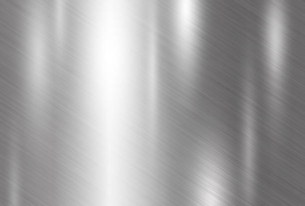 Metal texture background vector illustration Metal texture background vector illustration stainless steel stock illustrations