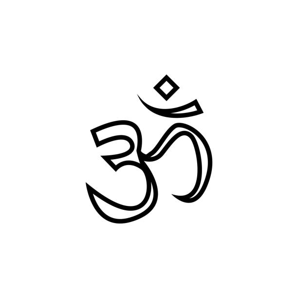 istock mantra icon. Element of religious culture icon. Premium quality graphic design icon. Signs, outline symbols collection icon for websites, web design, mobile app 911911598
