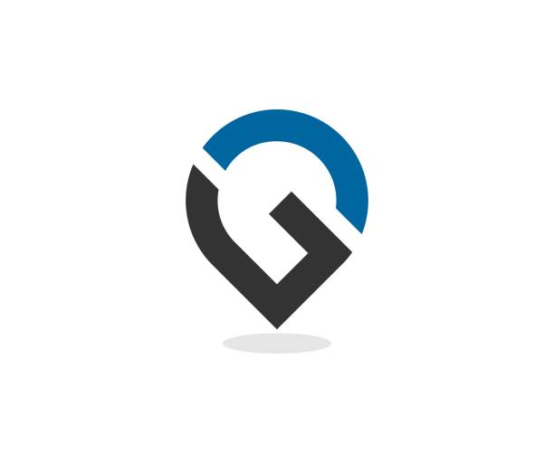 Pin icon This illustration/vector you can use for any purpose related to your business. the letter g stock illustrations