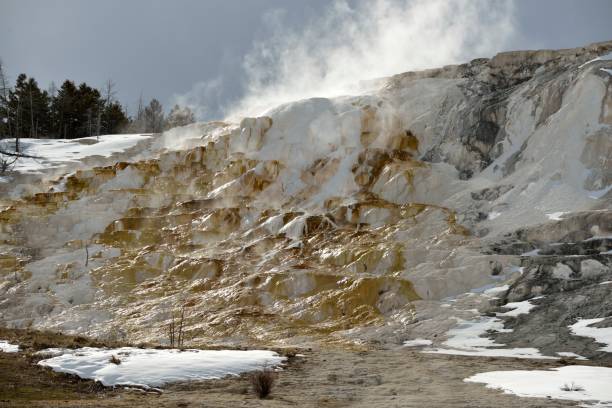istock Grand Staircase at Mammoth Hot Springs 911921608