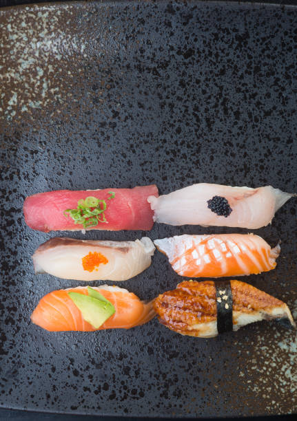 japanese food on a background.