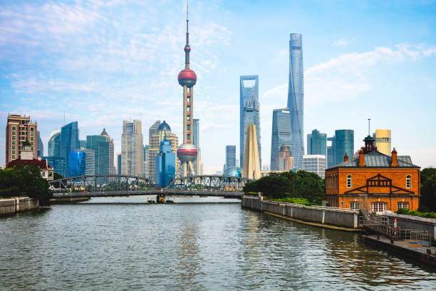 istock Shanghai city skyline 911929764
