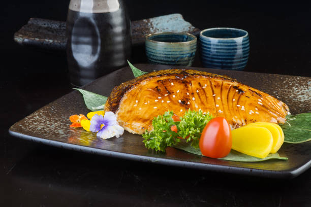 japanese food on a background.