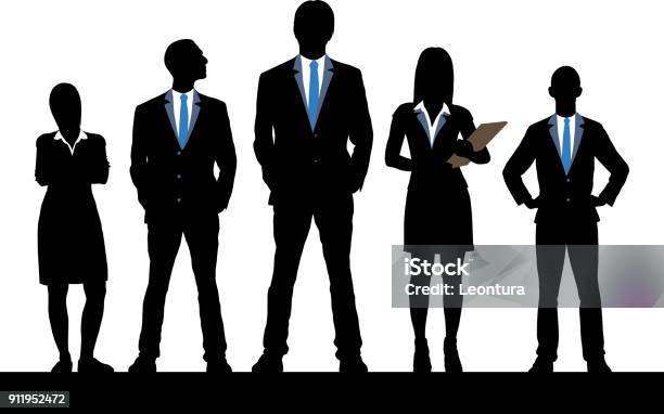 Leadership Stock Illustration - Download Image Now - Men, CEO, Cut Out
