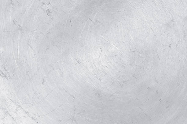 istock aluminium texture background, scratches on stainless steel. 911967026