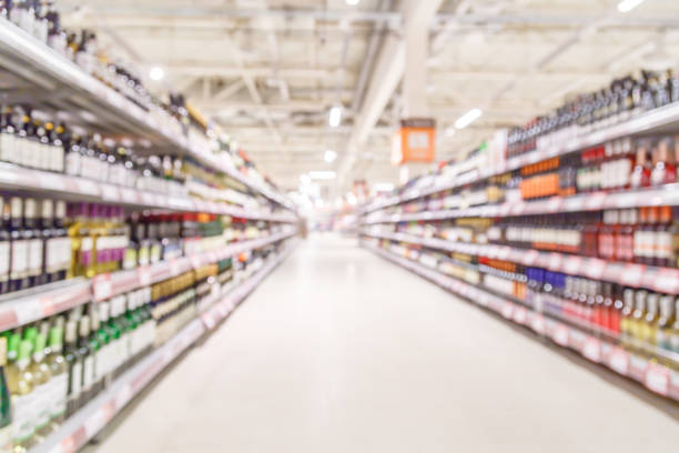istock Blurred background-abstract blur shopping mall store interior. 911970328