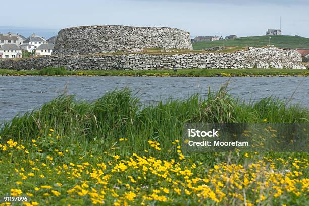 Clickimin Broch Lerwick Szetlandy - zdjęcia stockowe i więcej obrazów Szetlandy - Szetlandy, Antyki, Bez ludzi