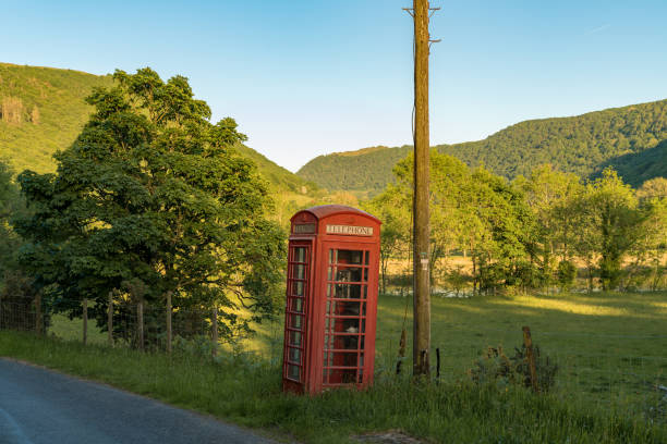 istock Telephone booth in Wales, UK 911974620