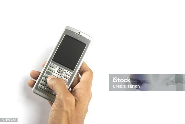 Мобильный Телефон В Руке — стоковые фотографии и другие картинки Телефон - Телефон, Хватать, GPRS