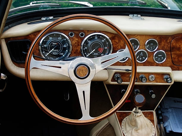 istock Vintage sport car 91198569