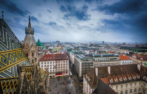 istock View of Vienna from Saint Stephane's cathedral, Austria 911986748