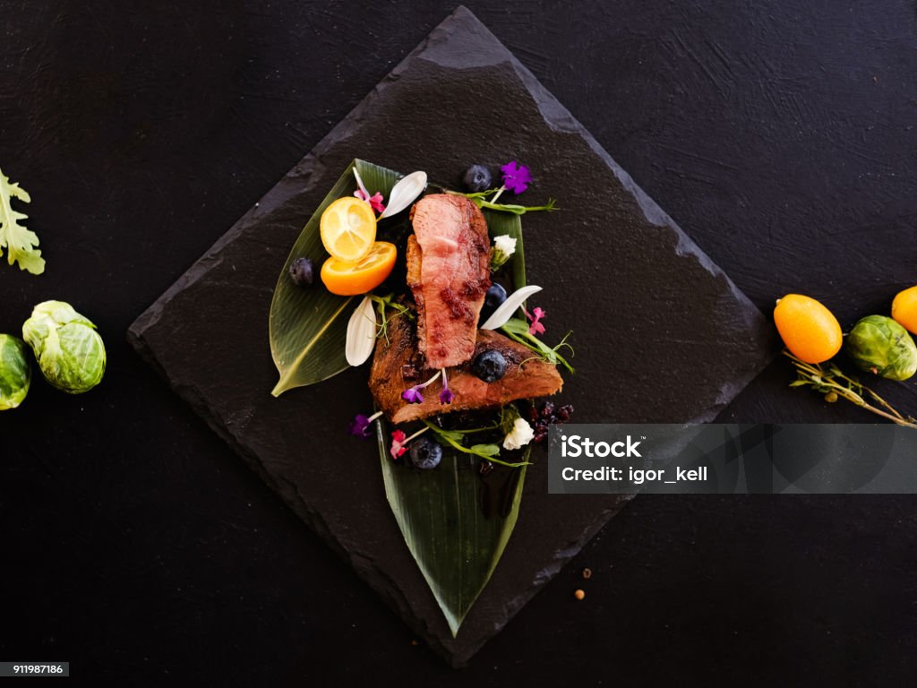 exotic restaurant gourmet food exotic restaurant gourmet food concept. thailand traditional cuisine. delicious delicacy. Food Stock Photo