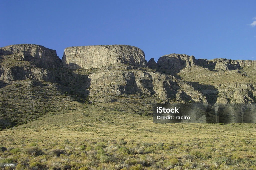 Desert cliffs  Great Basin National Park Stock Photo