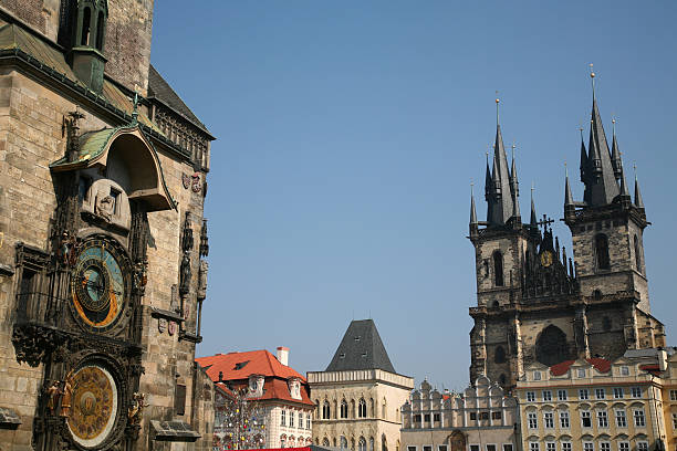 istock Main landmarks in Prague, Czech republic 91199579