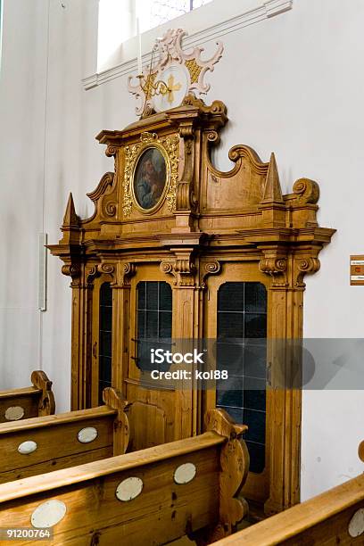 Confessionali In Una Chiesa Cattolica - Fotografie stock e altre immagini di Barocco - Barocco, Baviera, Bellezza