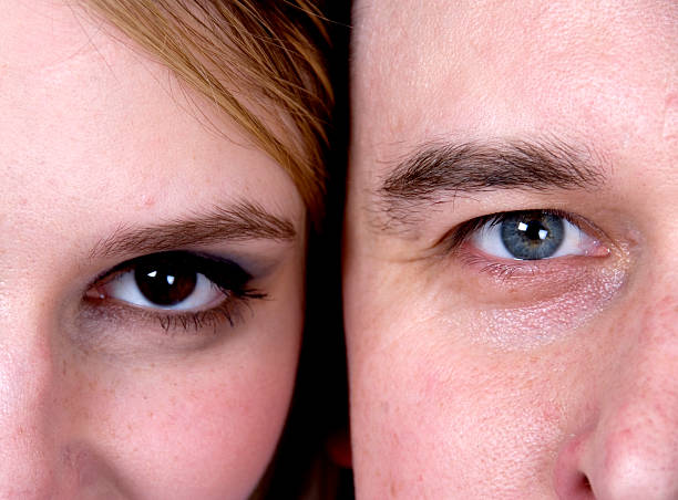istock Halves of the face 91200872