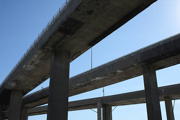 istock Side view of highway viaducts 91200909