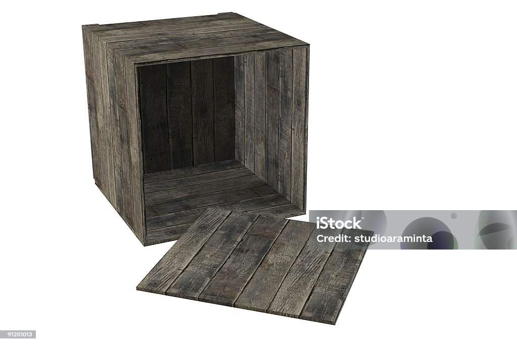 Деревянный ящик - Стоковые фото Без людей роялти-фри