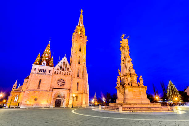 istock Budapest, Matyas church on Buda Hill, Hungary 912012502