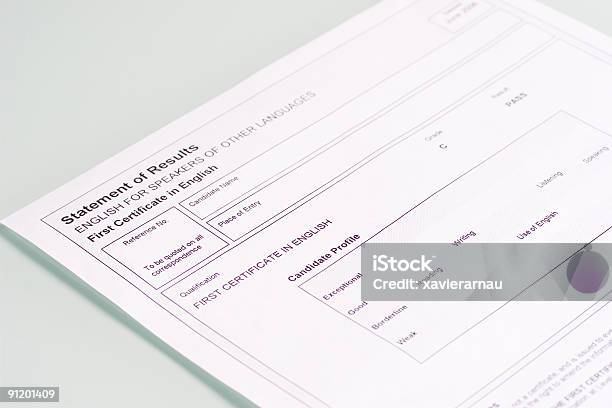 Declaração - Fotografias de stock e mais imagens de Certidão - Certidão, Cicatriz, Caixa