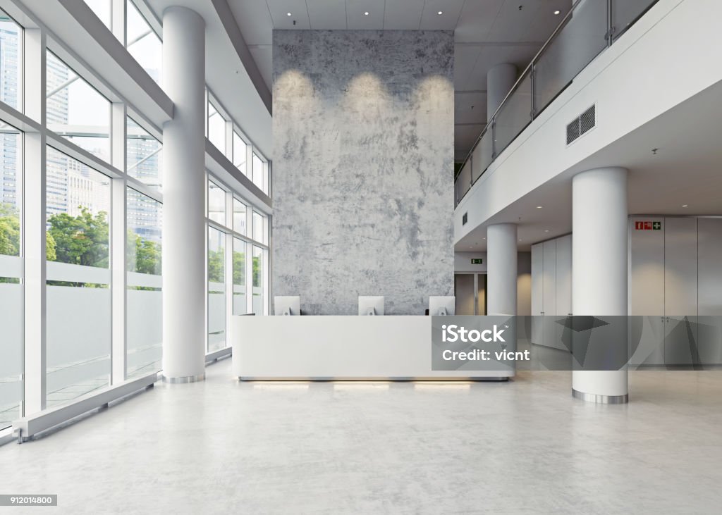 moderna sala business - Foto stock royalty-free di Reception d'albergo