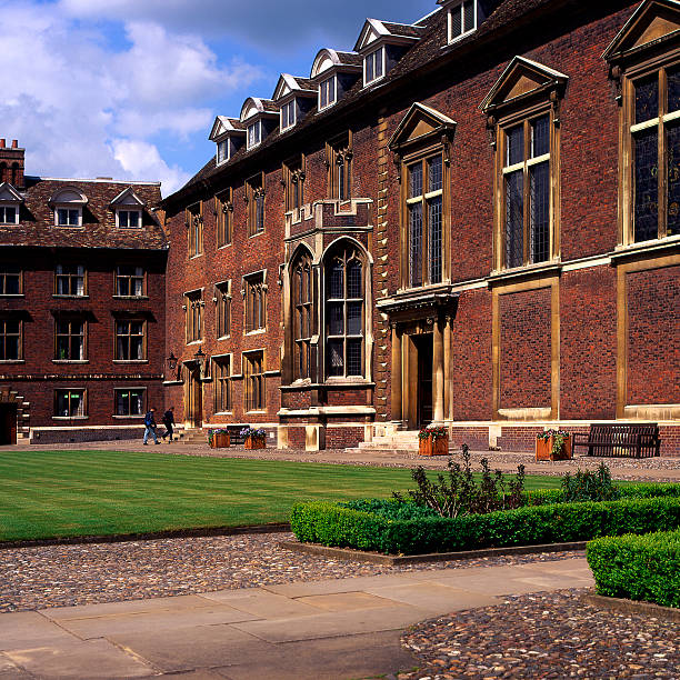 istock Saint Catherines College in Cambridge. England 91201718