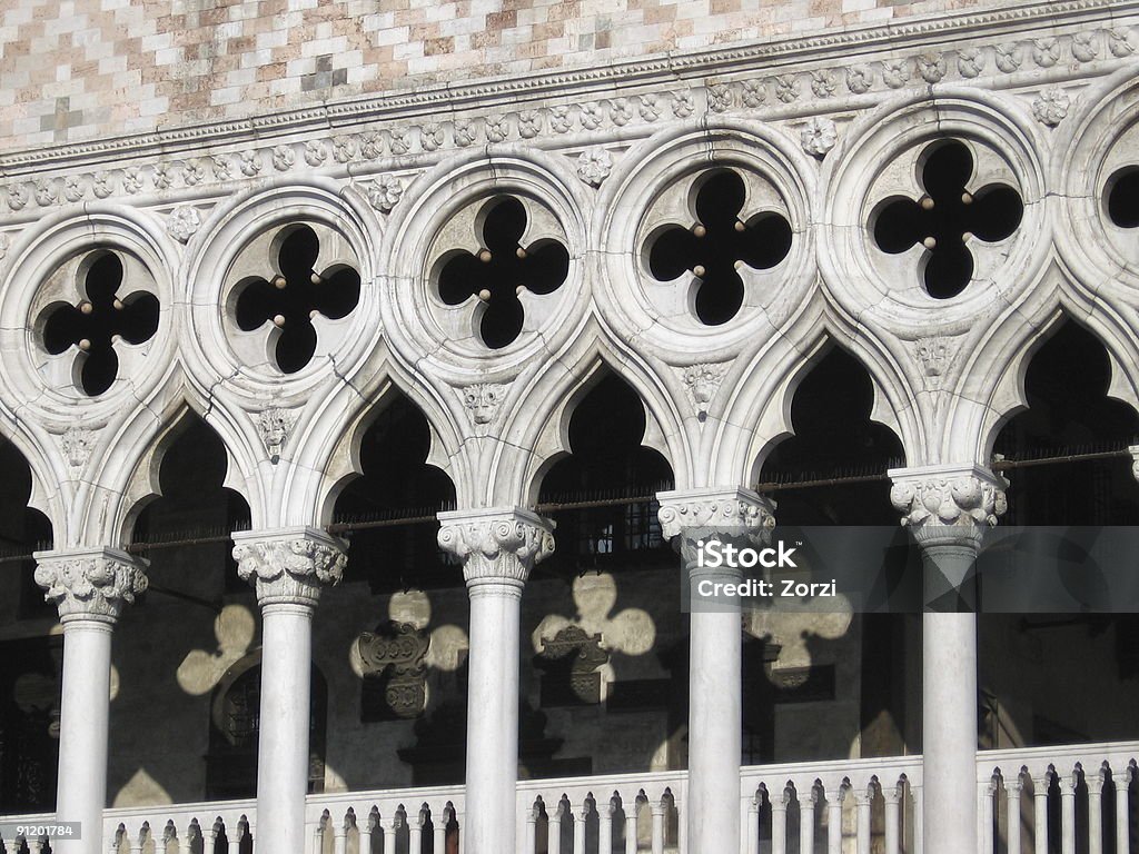 도제 Palace (복음사가 마크 광장) 이탈리아 베니스 - 로열티 프리 0명 스톡 사진
