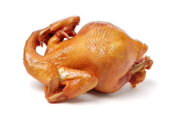 istock Isolated Roast Chicken    on the white background 912018510