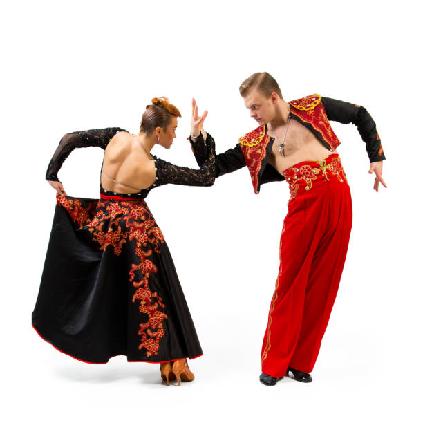 istock Dancers in national costumes 912019468