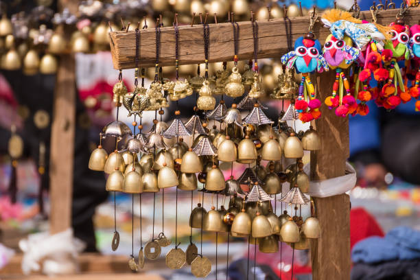 istock The buddhist bell in market.Thailand. 912019910