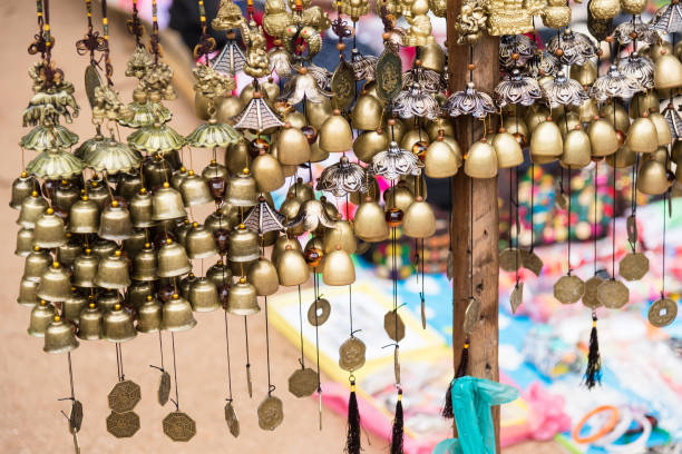 istock The buddhist bell in market.Thailand. 912020340