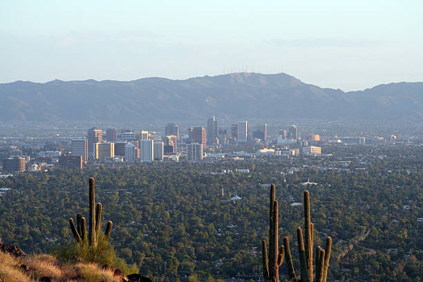 istock Looking over the skyline of downtown Phoenix 91202200