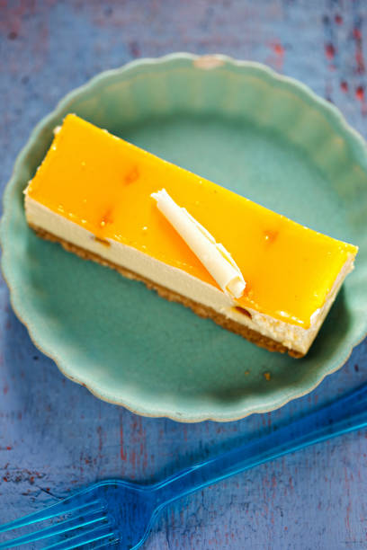 istock Peach and apricot cheesecake 912024168