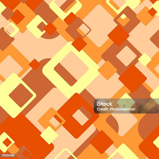 Senza Soluzione Di Continuità Retrò Sfondo Ii - Immagini vettoriali stock e altre immagini di Motivo decorativo - Motivo decorativo, Sfondi, 1960-1969