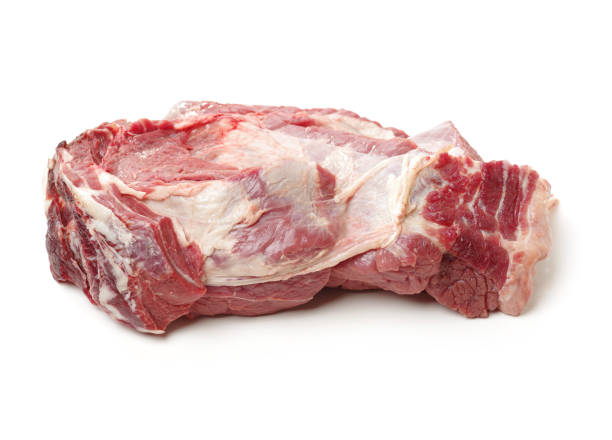 istock Chunk of Beef Fillet Isolated on White Background 912027694
