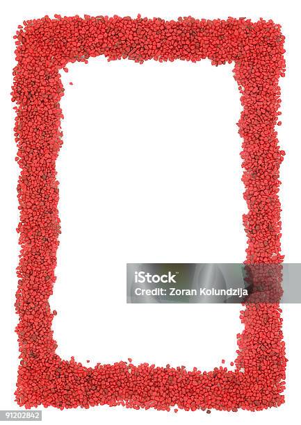 Red Frame Stock Photo - Download Image Now - Border - Frame, Construction Frame, Large Group Of Objects