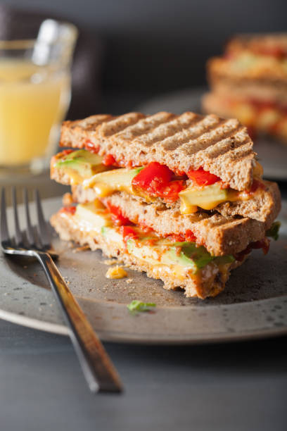 istock grilled cheese sandwich with avocado and tomato 912030522