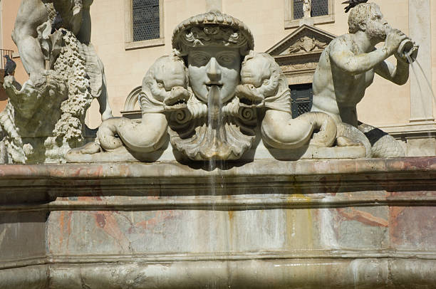 istock Fountain by Bernini at piazza Navona in Italy 91203226