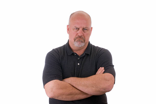 istock Mature Man Frowning 91203463