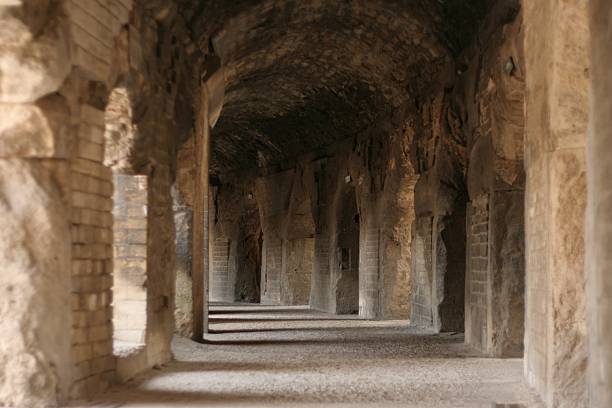 istock Roman arena corridor in Arles 91205943