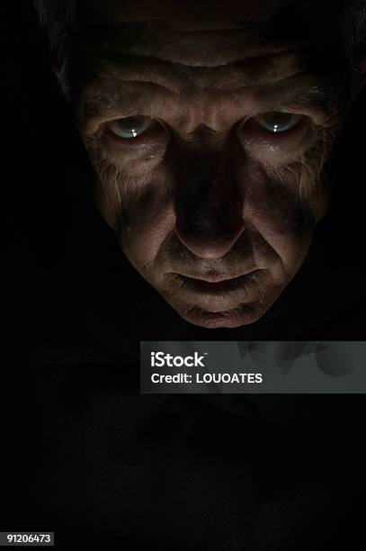 Senior Man Stock Photo - Download Image Now - Senior Men, Spooky, Horror