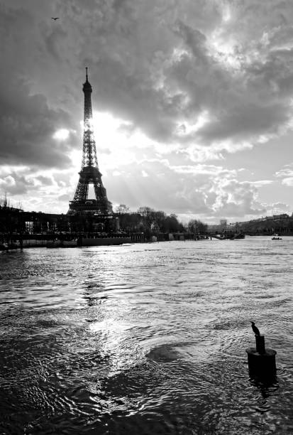 istock Seine river flood in Paris 912068686
