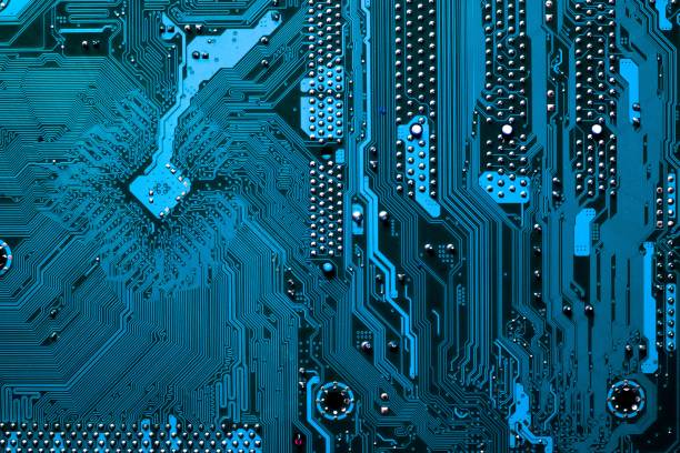 istock blue circuit board background of computer motherboard 912068892